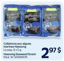 Walmart Haesong seaweed snack offer