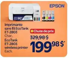 Walmart Epson wireless printer offer