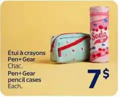 Walmart Pen+Gear pencil cases offer