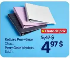 Walmart Pen+Gear binders offer