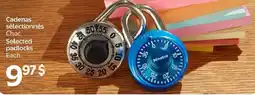 Walmart Master padlocks offer