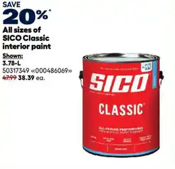 RONA Sico classic interior paint offer