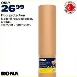 RONA Rona floor protection offer