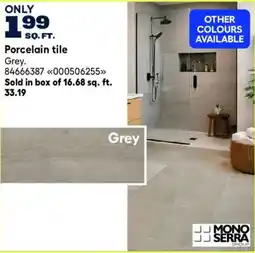RONA Porcelain tile offer