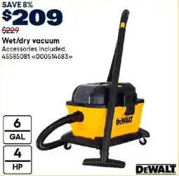 RONA DeWalt wet/dry vacuum offer