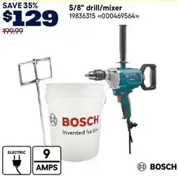 RONA Bosch 5/8" drill/mixer offer