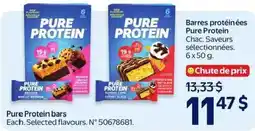 Walmart Pure Protein bars offer