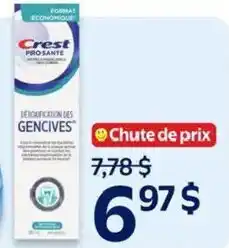 Walmart Crest pro-sante detarification des gencives offer