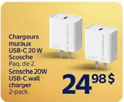 Walmart Scosche USB-C wall charger offer