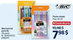 Walmart Bic mechanical pencils offer