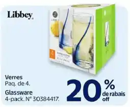 Walmart Libbey glassware offer
