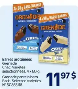Walmart Grenade protein bars offer