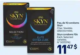 Walmart Skyn condoms 10s offer