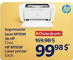 Walmart Hp laser printer m110w offer