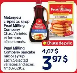 Walmart Pearl Milling Company pancake mix or syrup offer