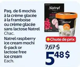 Walmart Natrel raspberry ice cream mochi offer