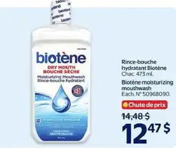Walmart Biotene moisturizing mouthwash offer