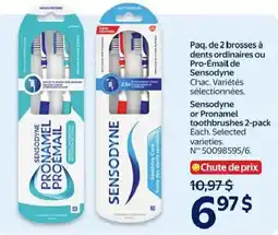 Walmart Sensodyne toothbrushes offer