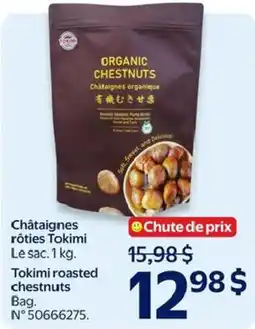 Walmart Tokimi roasted chestnuts offer