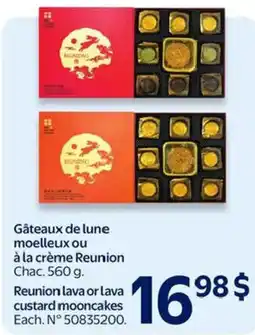 Walmart Reunion lava or lava custard mooncakes offer