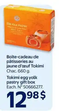 Walmart Tokimi egg yolk pastry gift box offer