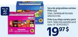 Walmart Frito-Lay chips variety pack offer