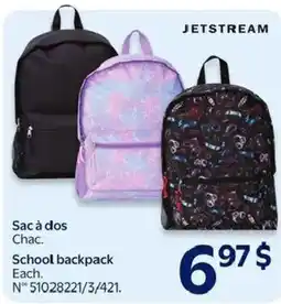 Walmart Jetstream school backpack offer