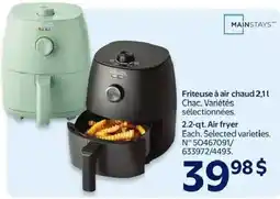 Walmart Mainstays air fryer offer