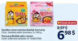 Walmart Samyang Buldak spicy ramen offer