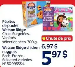 Walmart Watson Ridge chicken nuggets offer
