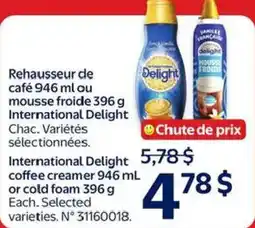 Walmart International Delight coffee creamer offer