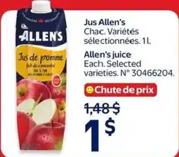 Walmart Allen's juice Each. Selected varieties offer