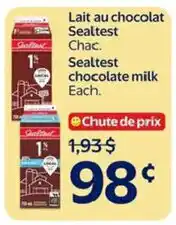 Walmart Sealttest chocolate milk offer