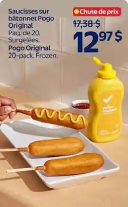 Walmart Pogo Original saucisses sur bâtonnet offer