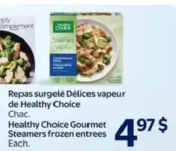Walmart Healthy Choice Gourmet Steamers frozen entrees offer