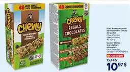 Walmart Quaker Chewy granola bars value pack offer