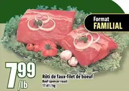 Bonanza Rôti de faux-filet de bœuf offer