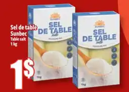 Bonanza Sel de table Sunbec offer