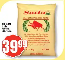Bonanza Riz jaune Sada offer