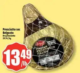 Bonanza Prosciutto sec Belgusto offer
