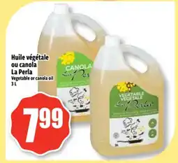 Bonanza Huile végétale ou canola La Perla offer