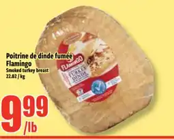 Bonanza Flamingo Smoked turkey breast offer