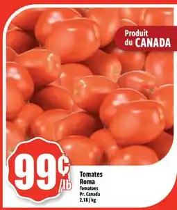 Bonanza Tomates Roma offer