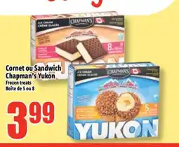 Bonanza Cornet ou Sandwich Chapman's Yukon offer