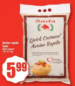 Bonanza Sada Quick Oatmeal offer