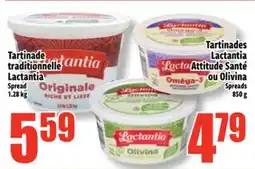 Bonanza Tartinades Lactantia Attitude Santé ou Olivina offer