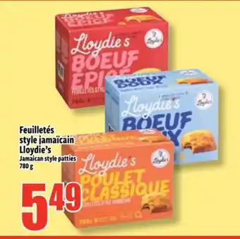 Bonanza Feuilletés style jamaïcain Lloydie's offer