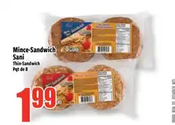 Bonanza Mince-Sandwich Sani offer
