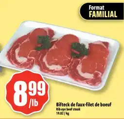 Bonanza Bifteck de faux-filet de bœuf offer