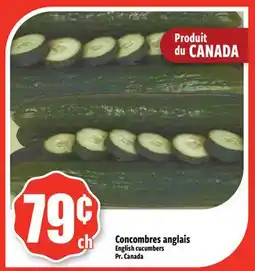 Bonanza English cucumbers offer